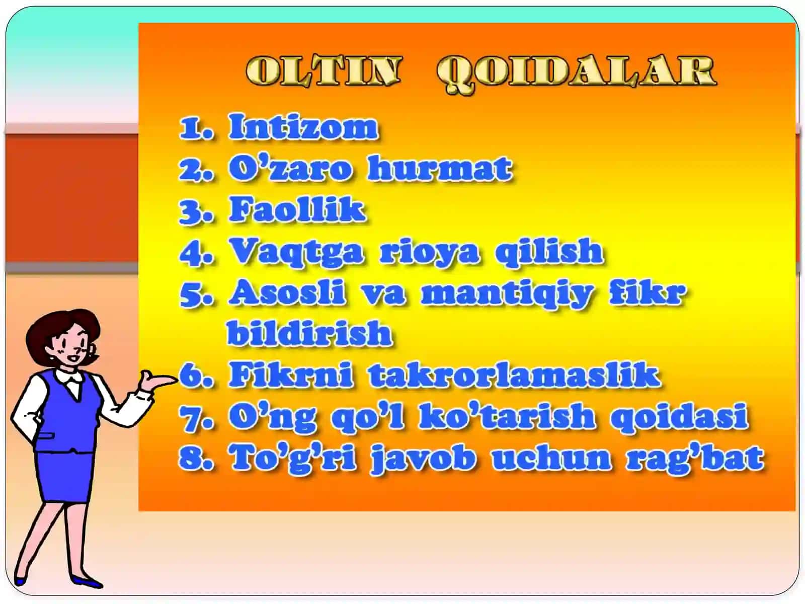 Fe’larni aniqlang 3