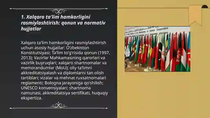 Xalqaro ta'lim hamkorligi 3