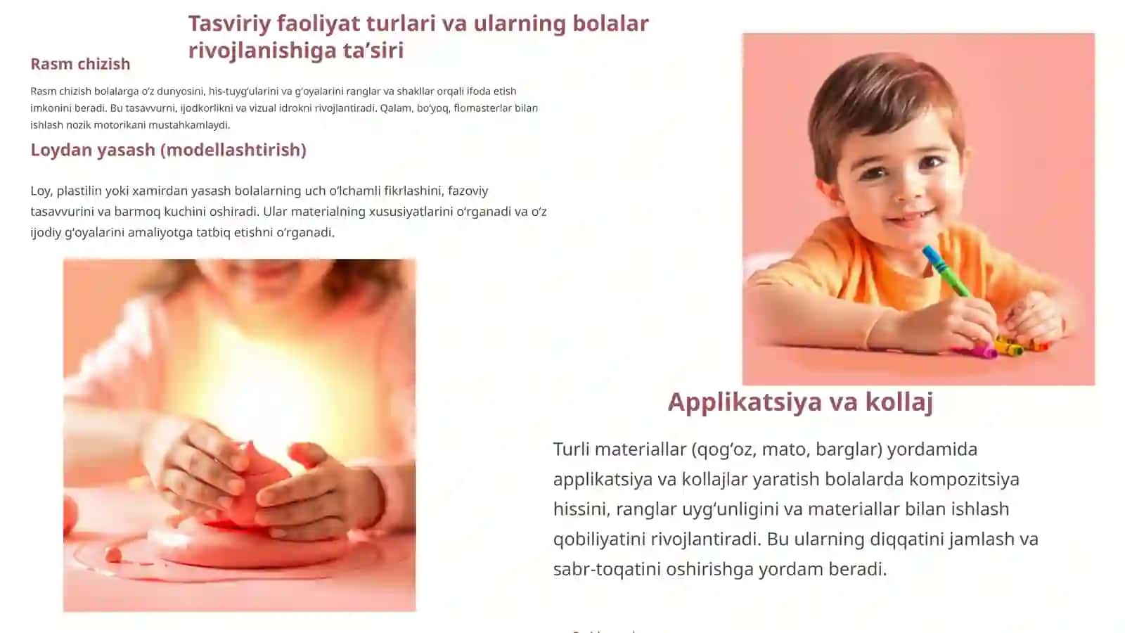 Oʻyin orqali tasviriy faoliyatga oʻrgatish 3