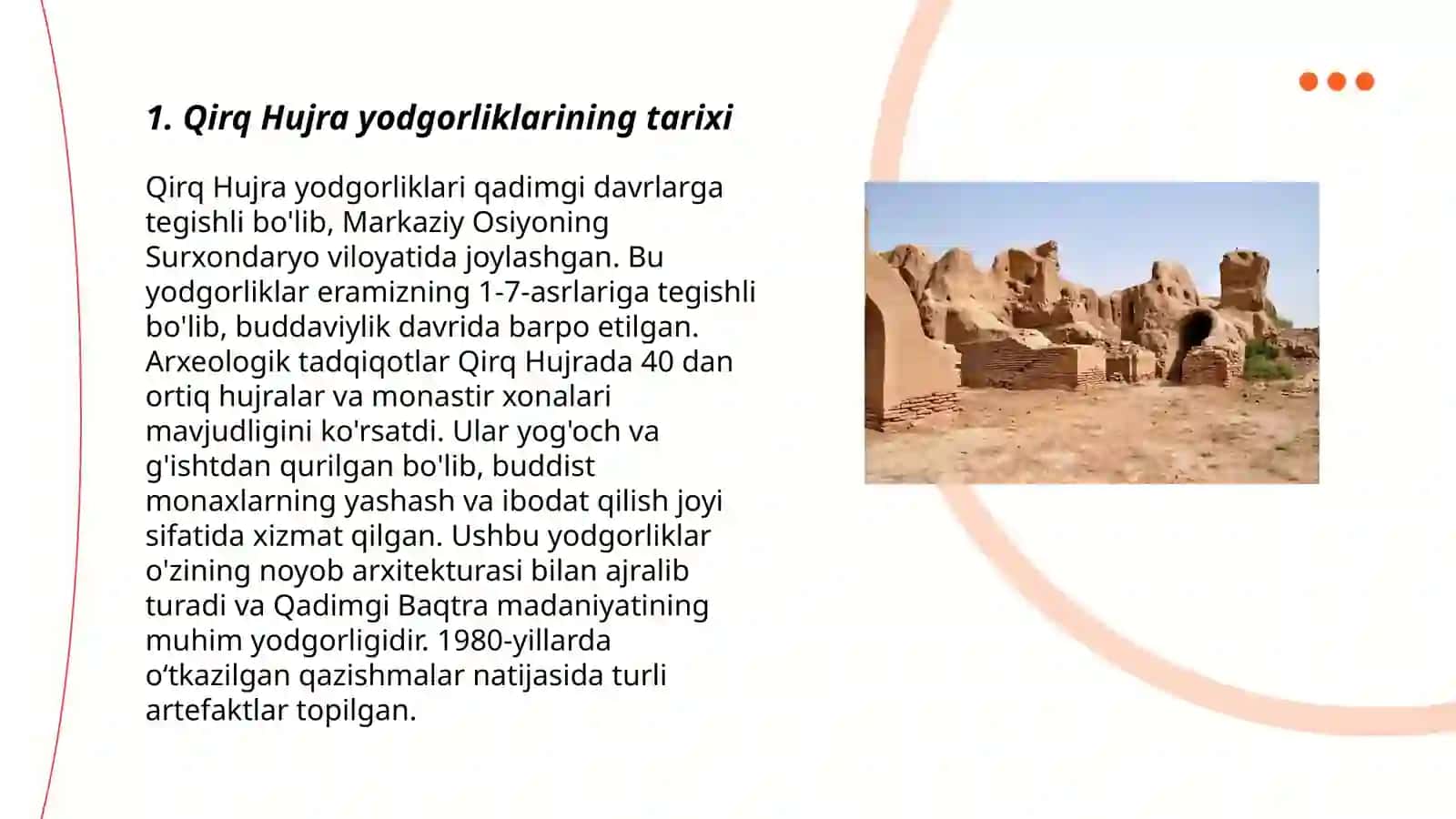 Qirq Hujra yodgorliklari 3