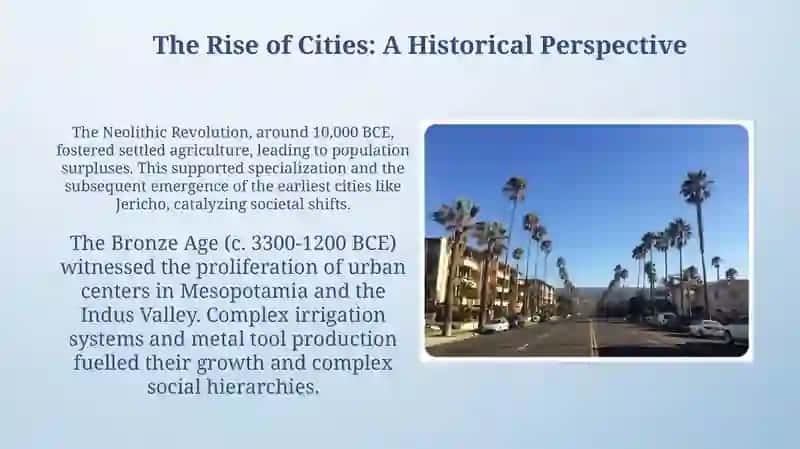 The Rise of Cities: A Historical Perspective 3
