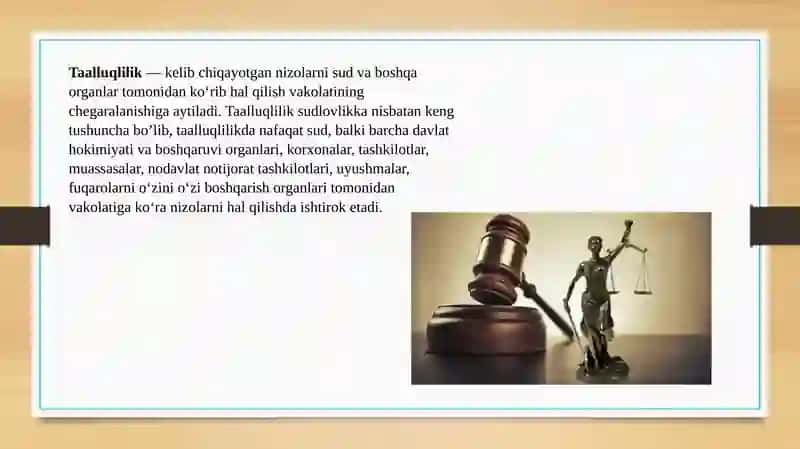 Fuqarolik ishlarining taalluqliigi 3