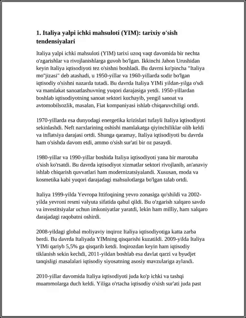 ITALIYA YALPI ICHKI MAHSULOTI 3