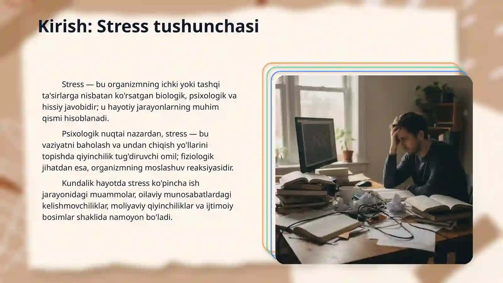 Stress haqidagi nazariyalar 3