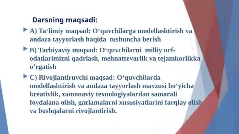 2-IDUM texnologiya fanining o‘qituvchisi 3