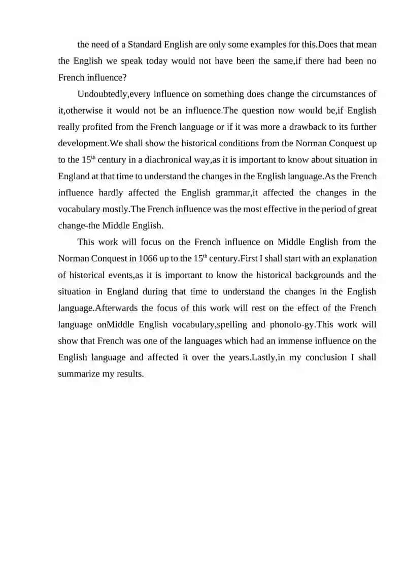 French Borrowings and Their Influence on the English Language 3
