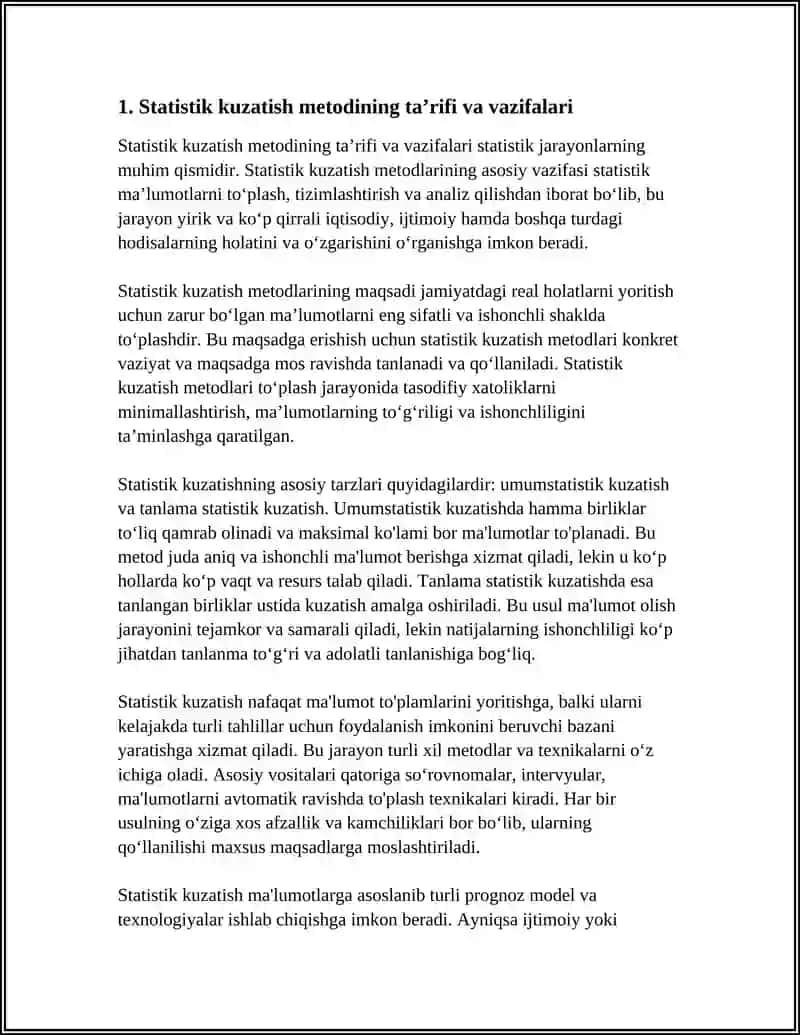 STATISTIK KUZATISH METODI 3
