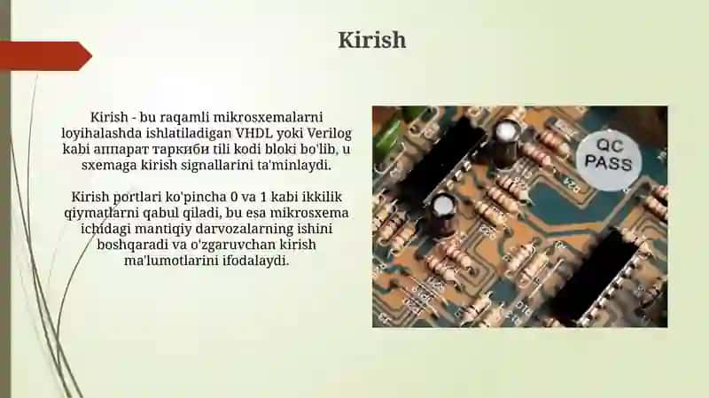Raqamli mikrosxemalar bilan tanishish 3
