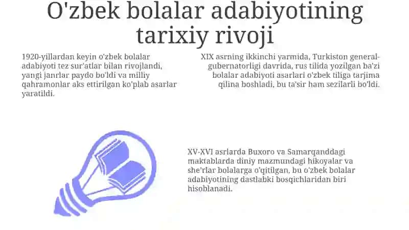 Bolalar adabiyoti maqsadi va vazifalari 3