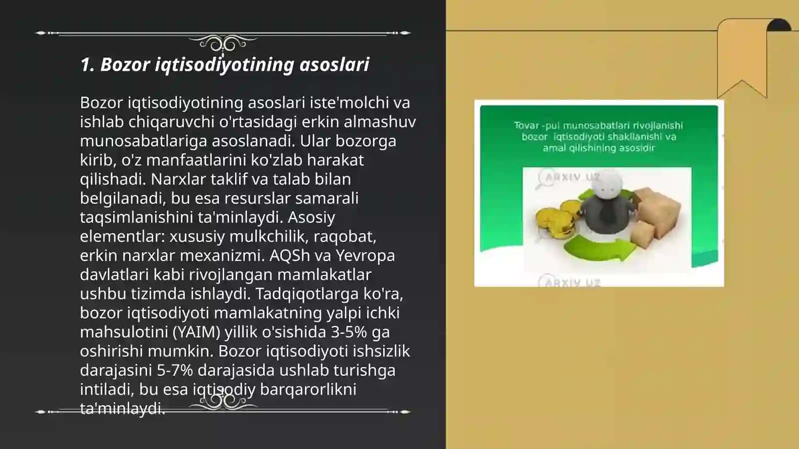 Bozor iqtisodiyoti 3