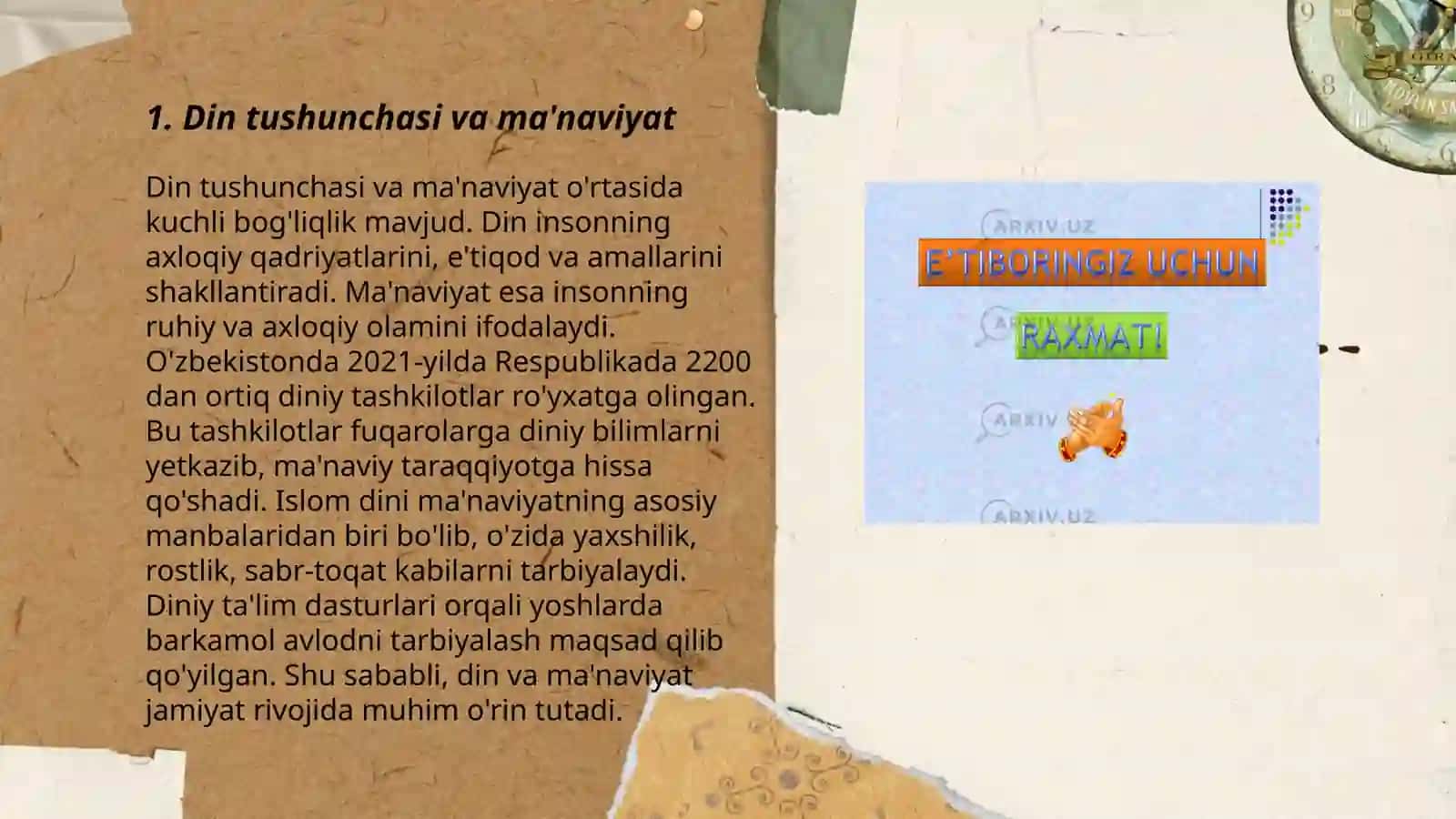 G'azzoyil g'oyalari bilan din va hurfikrlilik 3