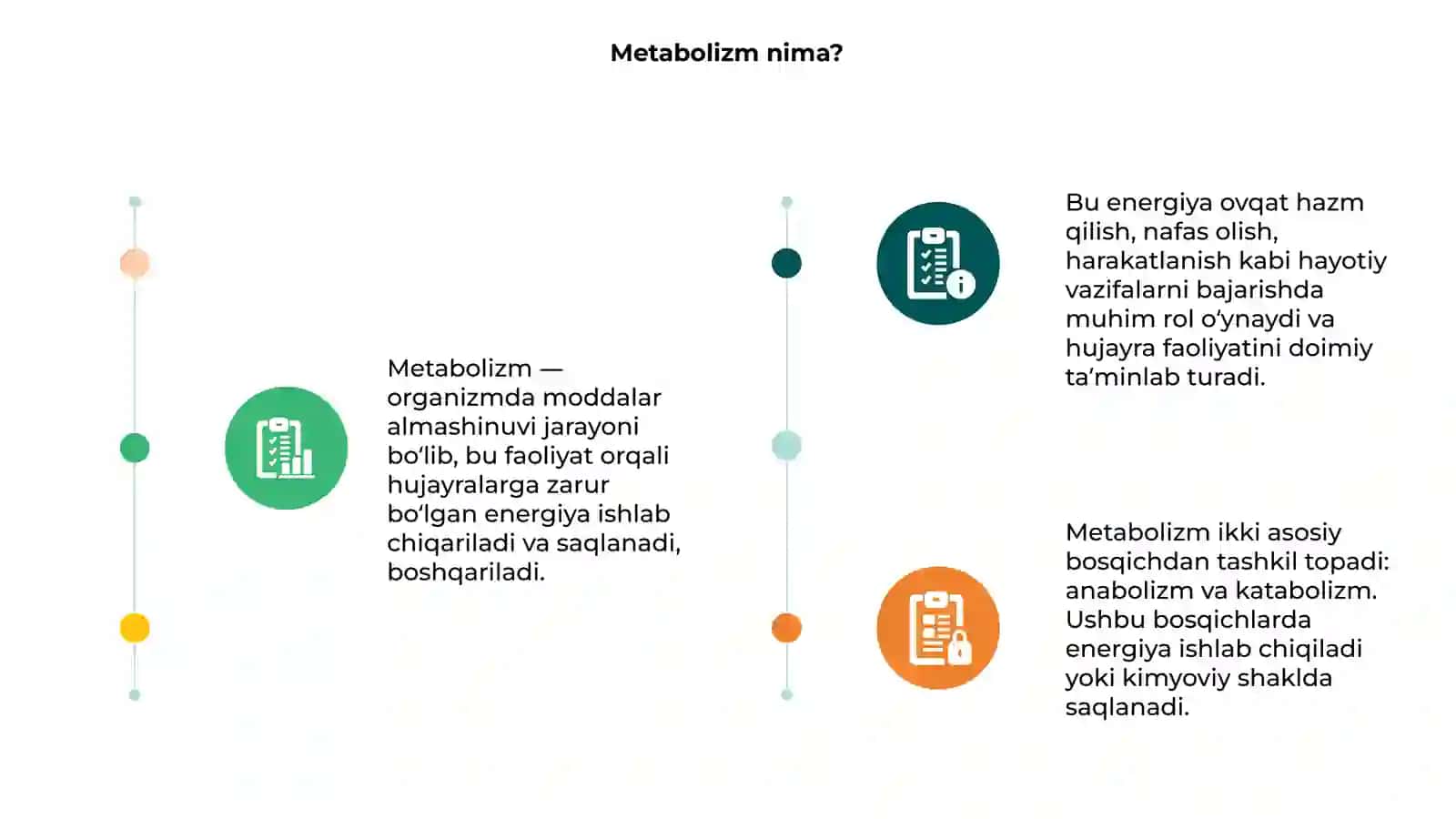 Metabolizm jarayonida energiya hosilbo'lishi 3