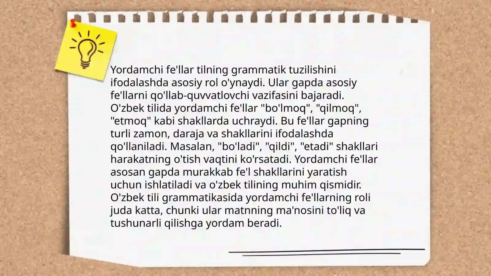 Yordamchi soʻzlar 3