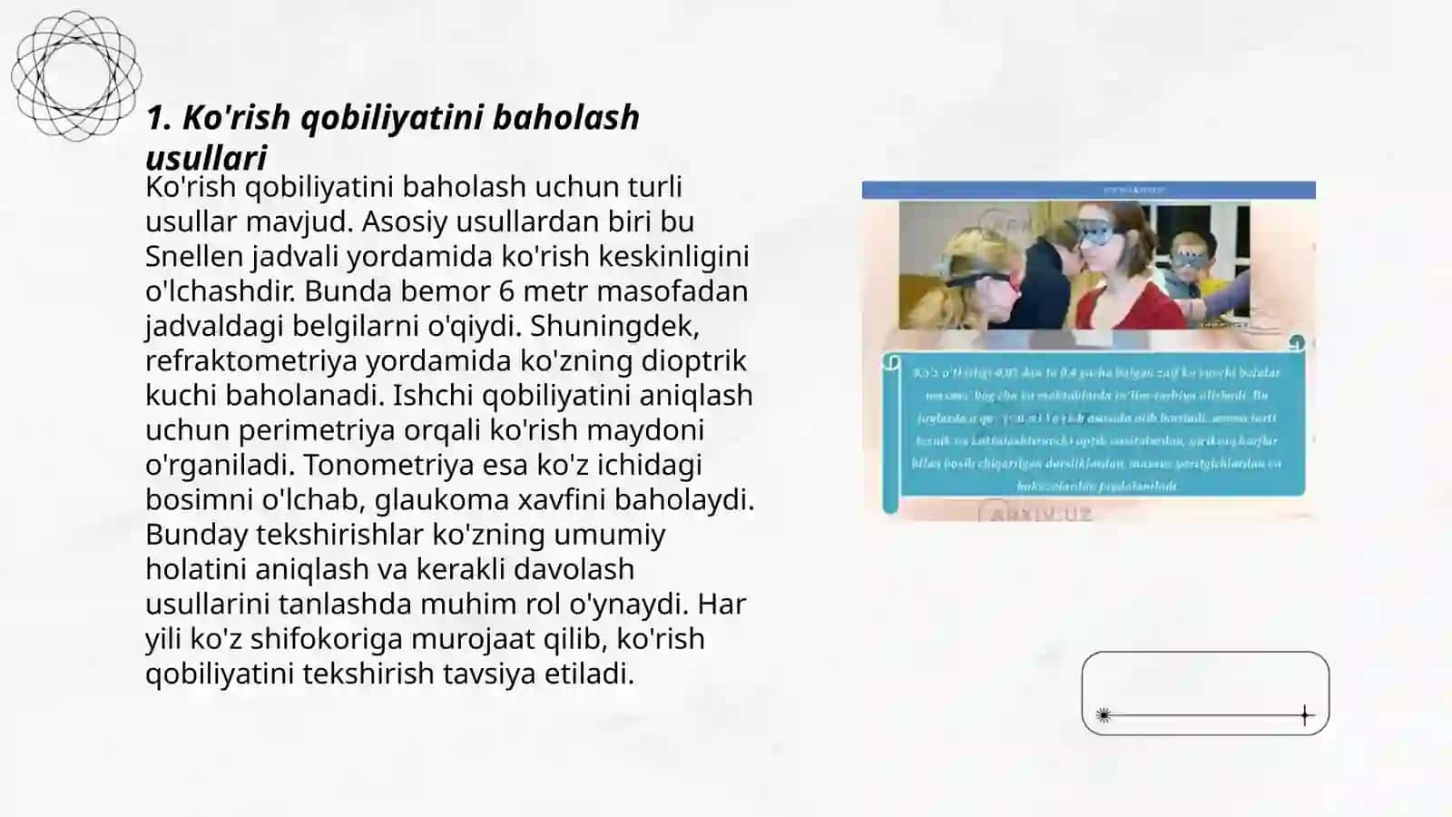 Ko’rishda nuqsoni bo’lgan bolalar 3