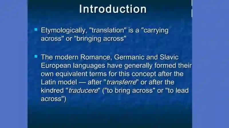 Types of Translation 3