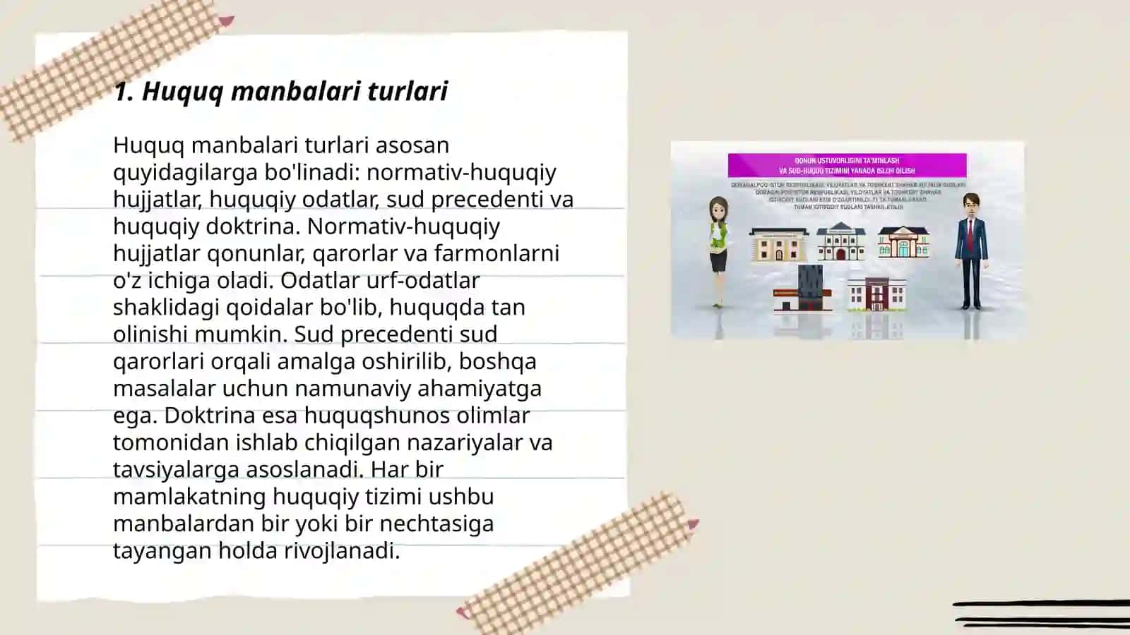 Huquq manbalari 3