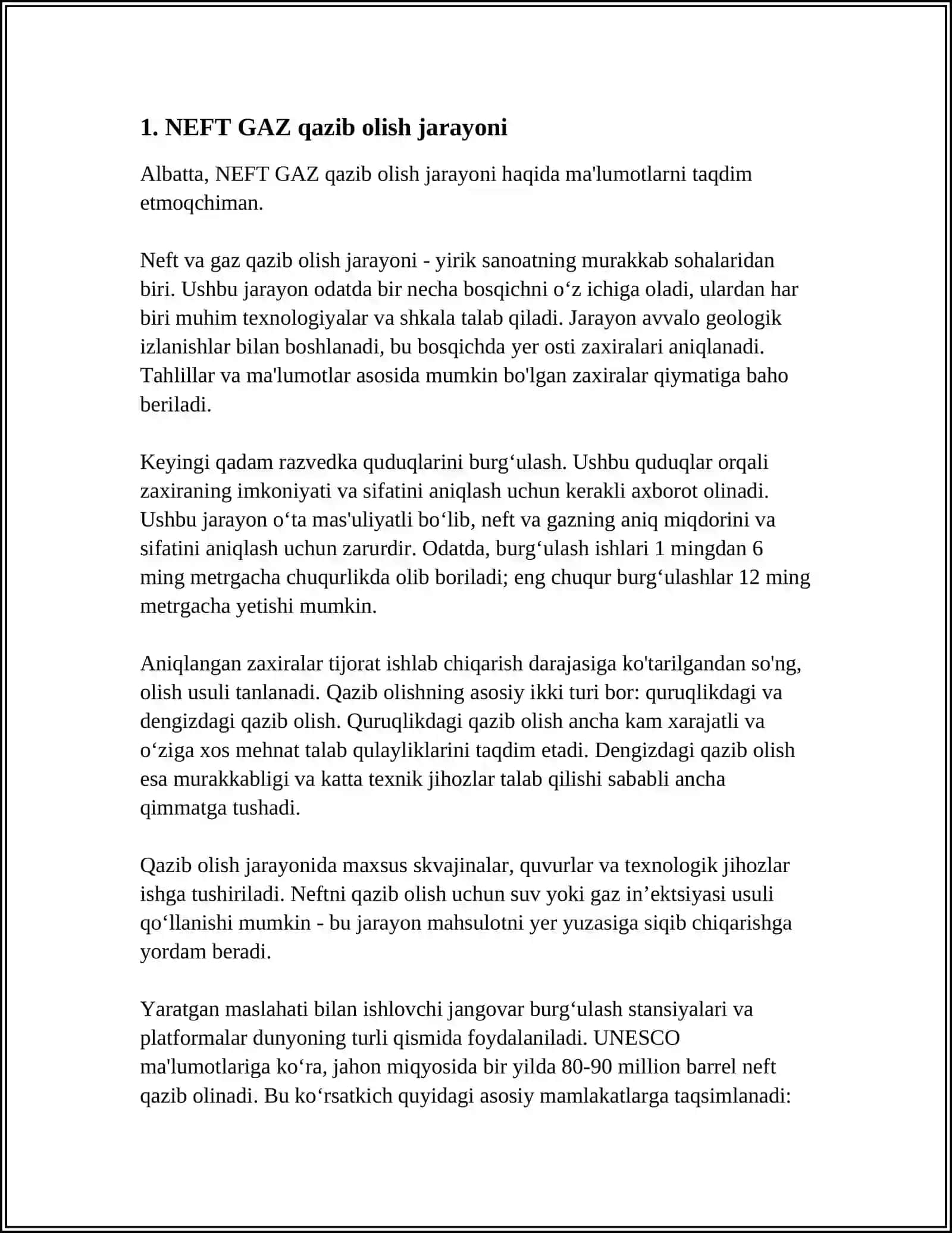 REFERAT NEFT GAZ 3