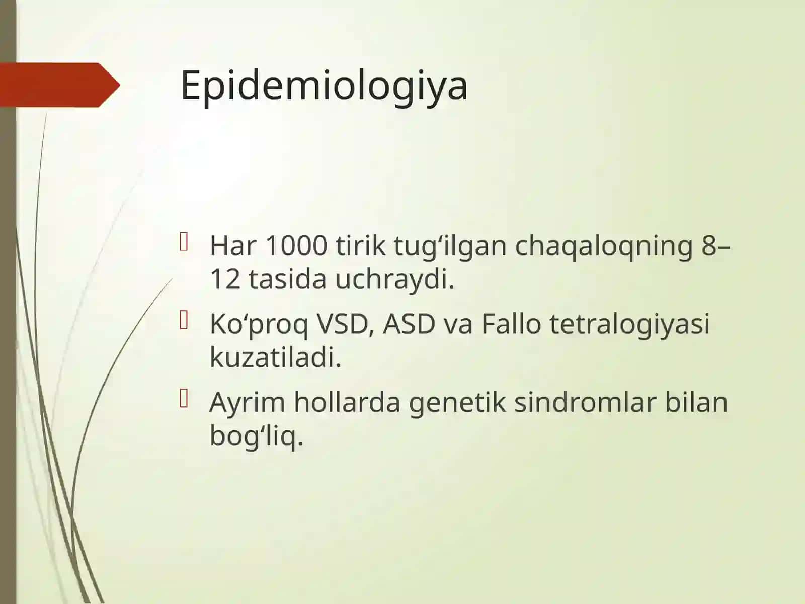 Bolalar xirurgiyasida tug‘ma yurak nuqsonlari 3