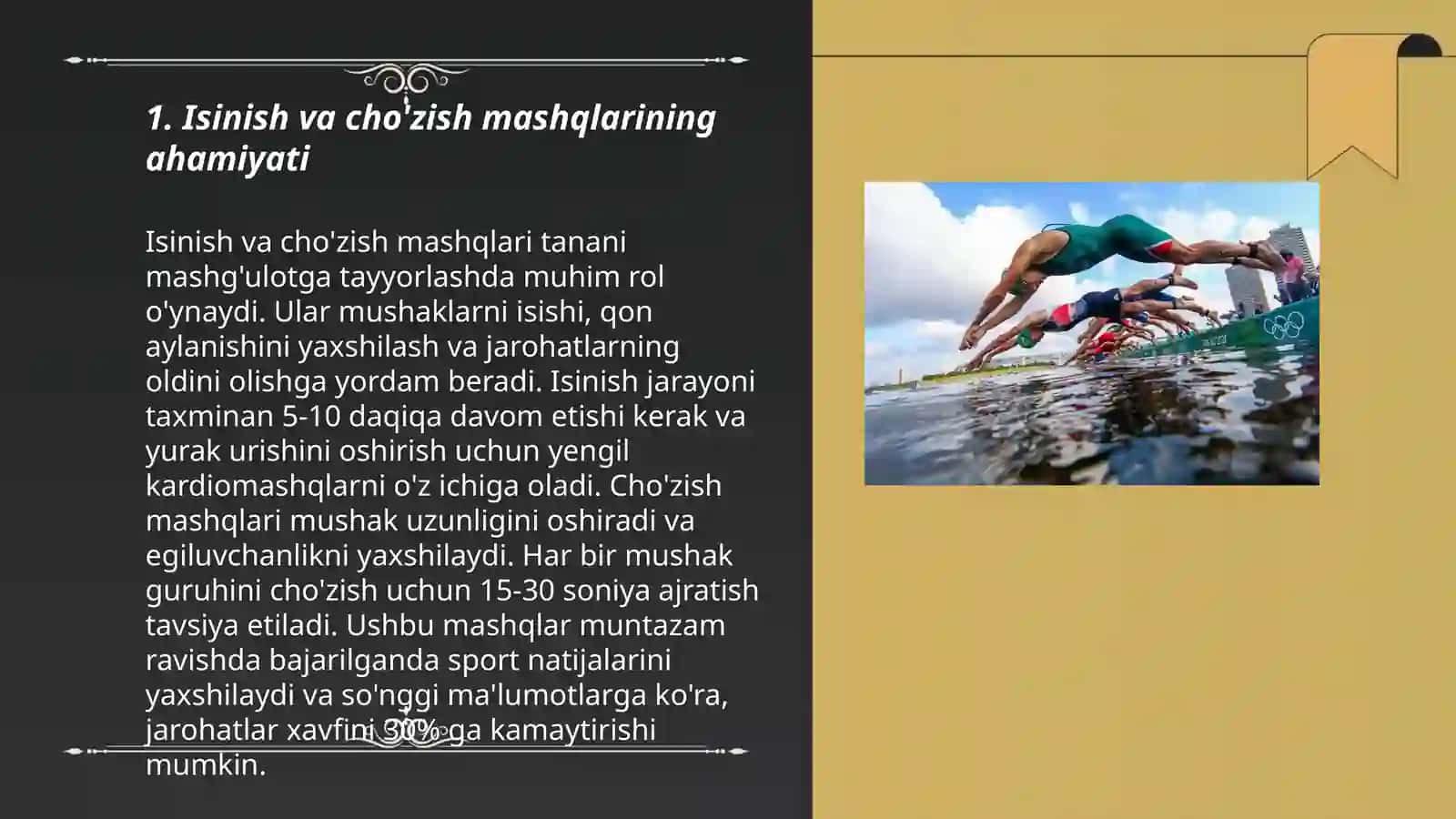 Triatlon sportida jarohatlarning oldini olish 3