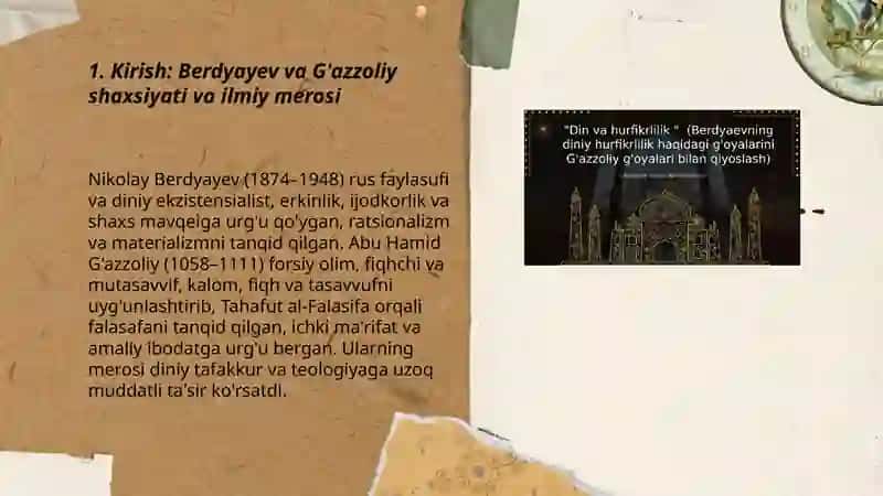 Din va hurfikrlilik 3