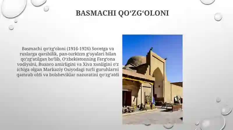 Basmachi qoʻzgʻoloni 3