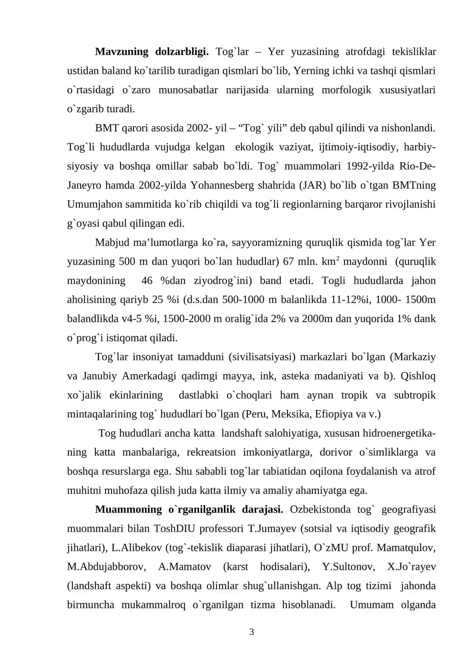 Tog` landsaftlarining xususiyatlari 3