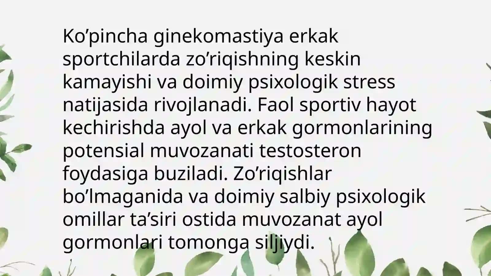 Ginekomastiya sindromi 3