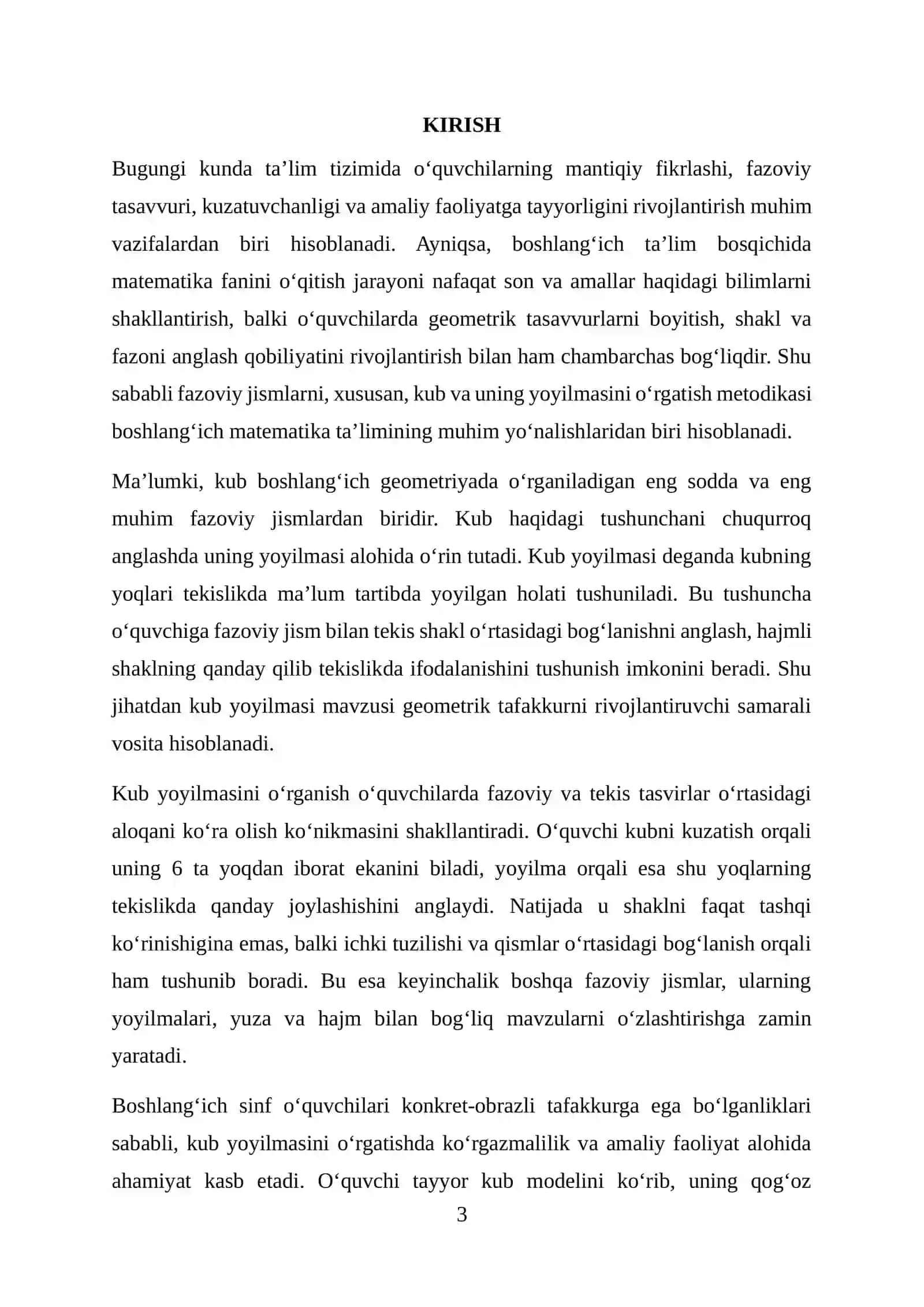 Kub yoyilmasini o‘rgatish metodikasi 3