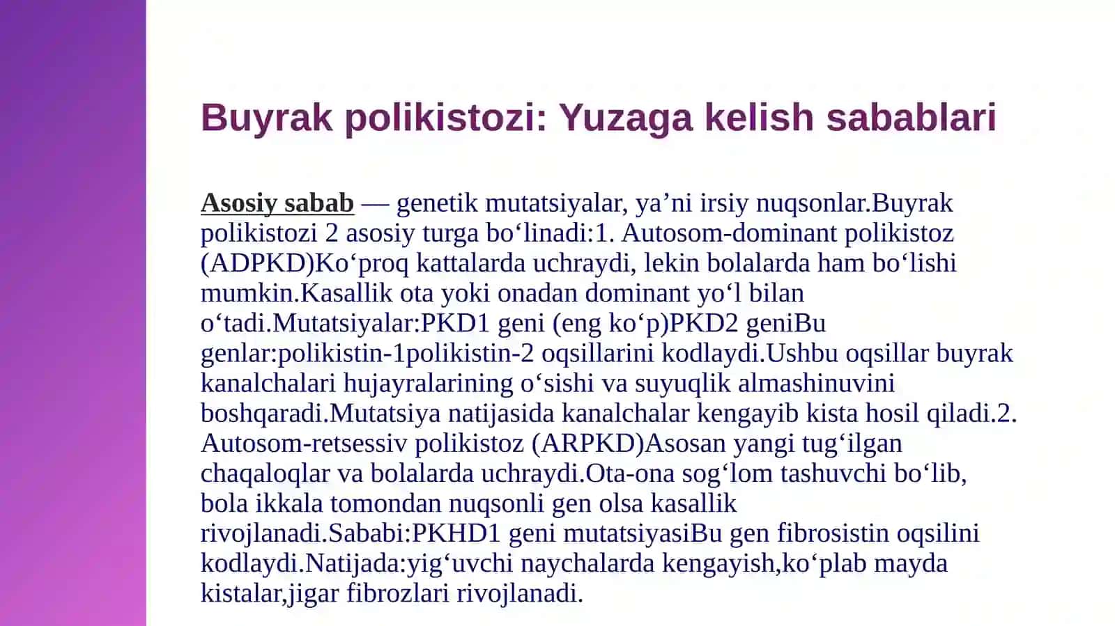 Buyrak polikistozi 3
