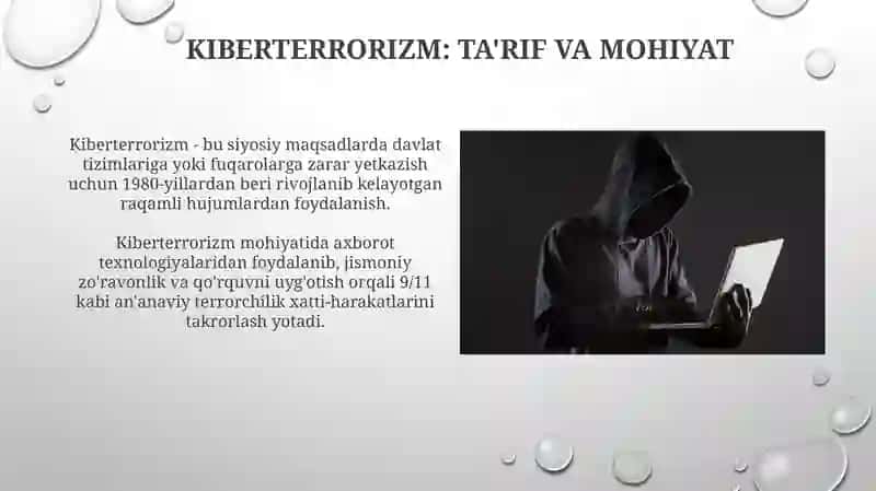 Kiberterrorizm va unga qarshi kurashish 3