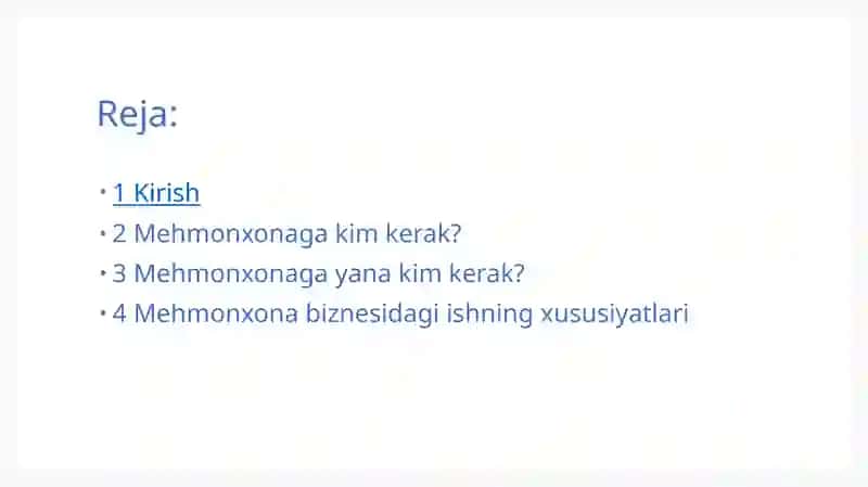 Professional xizmat ko'rsatish standartlari 3
