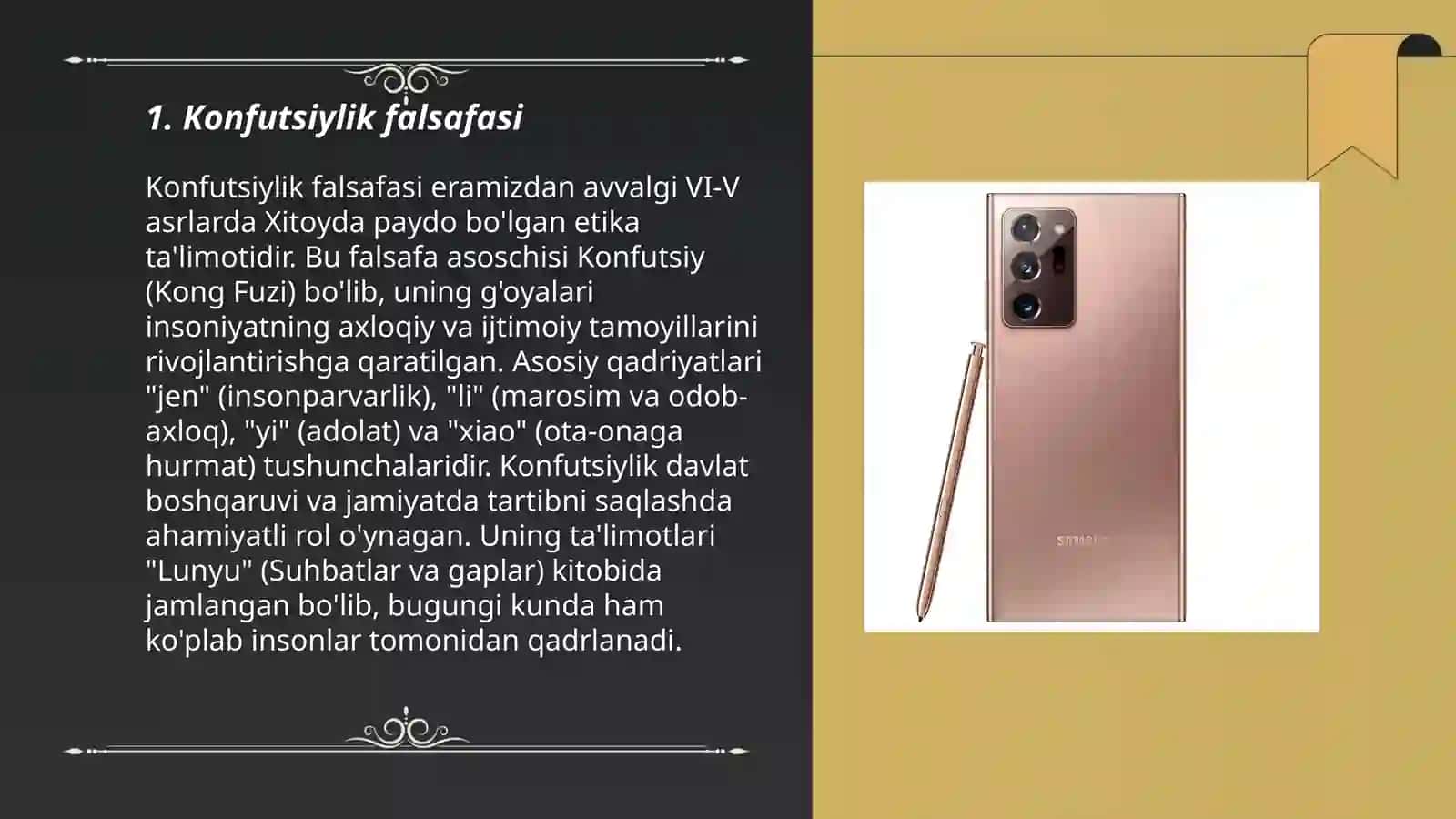Konfutsiylikning 5 ta asosiy ustuni 3
