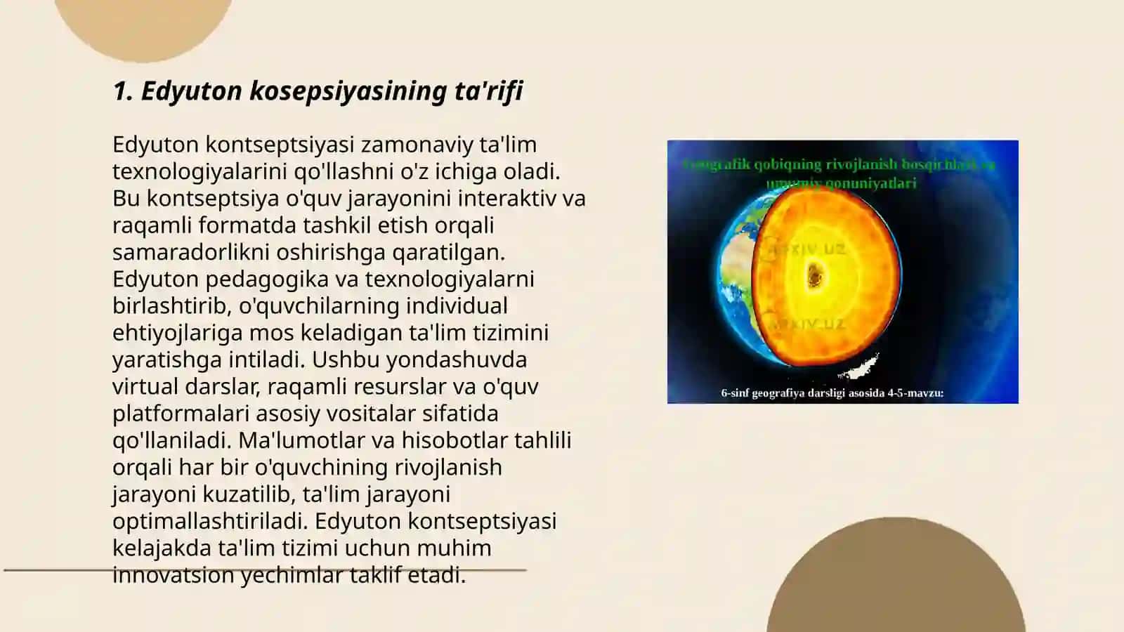 Edyuton kosepsiyasi 3