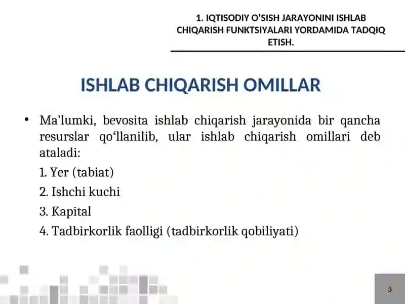 AMALIY EKONOMETRIK MODELLAR 3