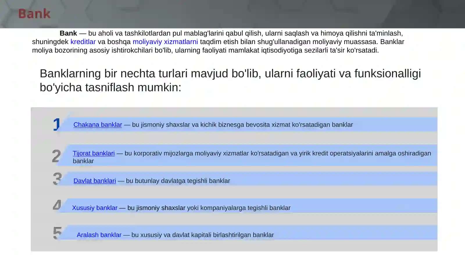 XORIJIY BANKLARDA KREDITLASH VA ULARNING TURLARI 3