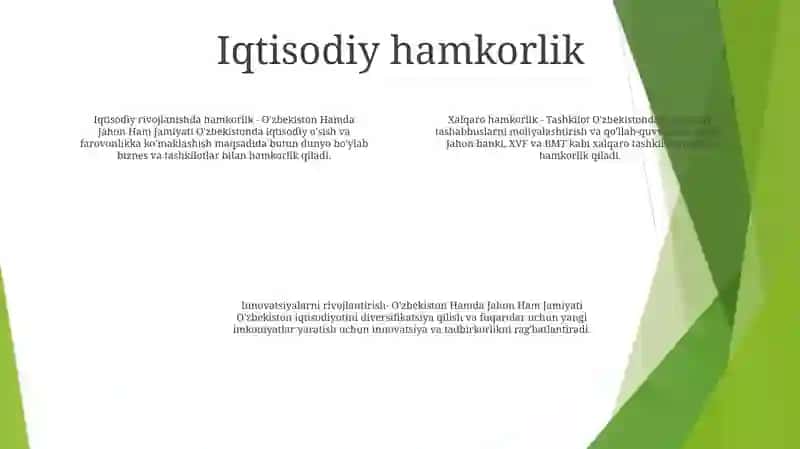 Oʻzbekiston Hamda Jahon Ham Jamiyati 3
