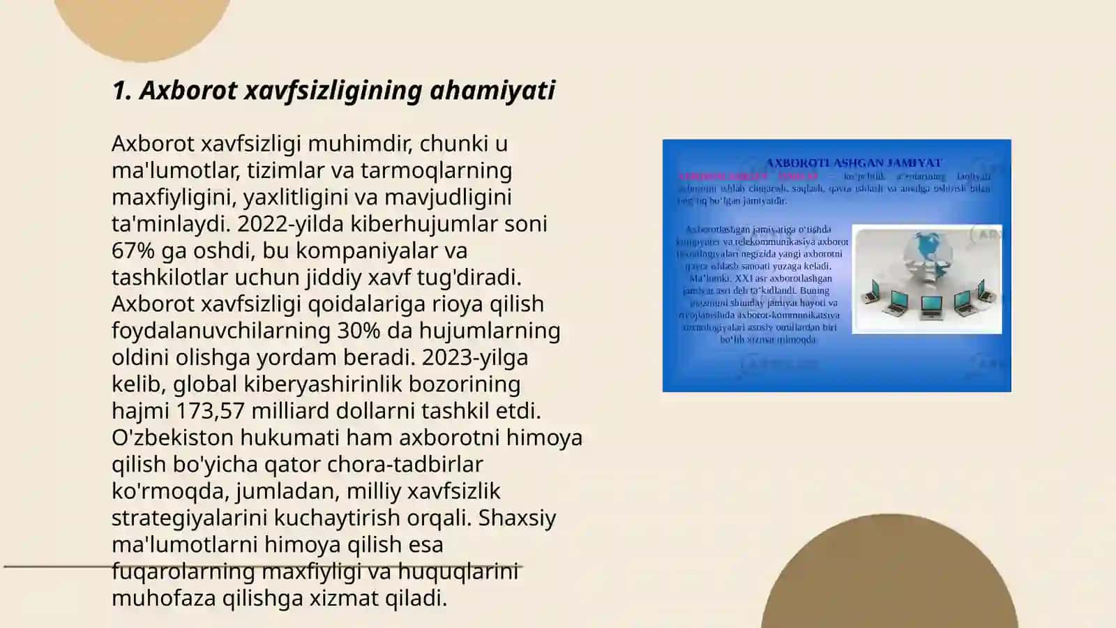 Axborot xavsizligini taminlash 3