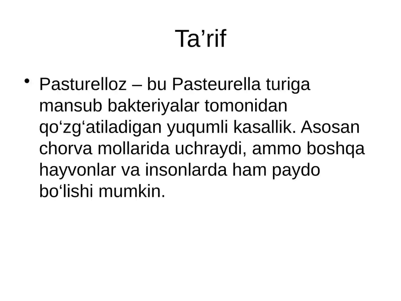 Pasturelloz kasalligi 3