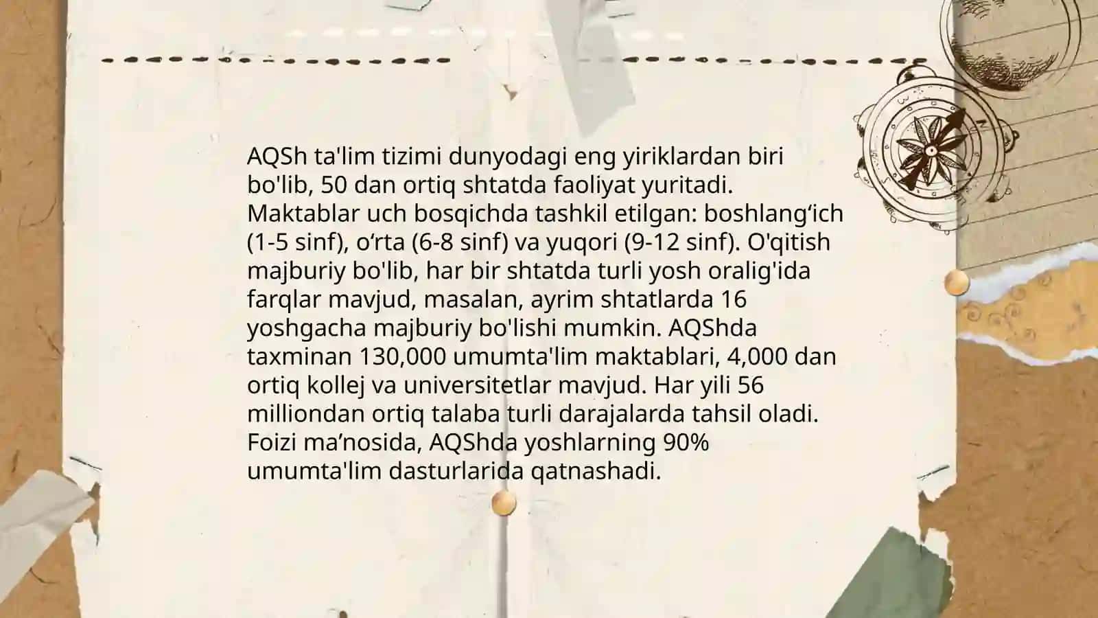 Mustaqil ta'lim tizmi dunyo mammlakatlari 3