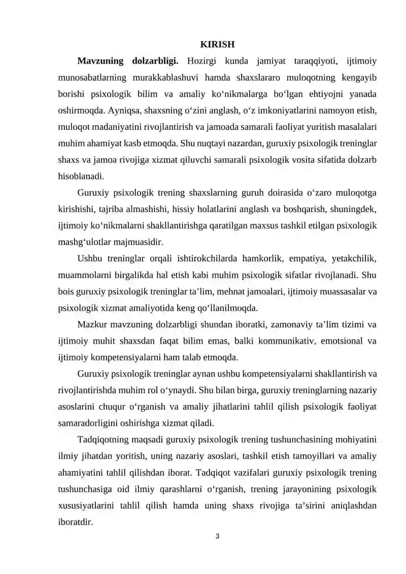 GURUXIY PSIXOLOGIK TRENING TUSHUNCHASI 3