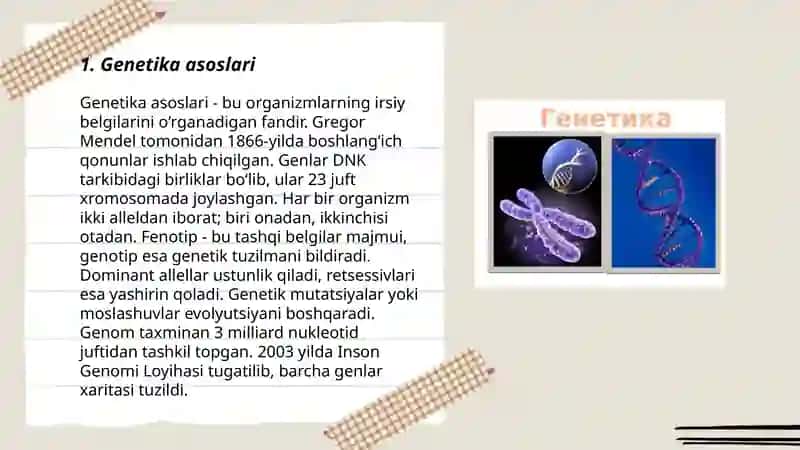 Umumiy genetika 3