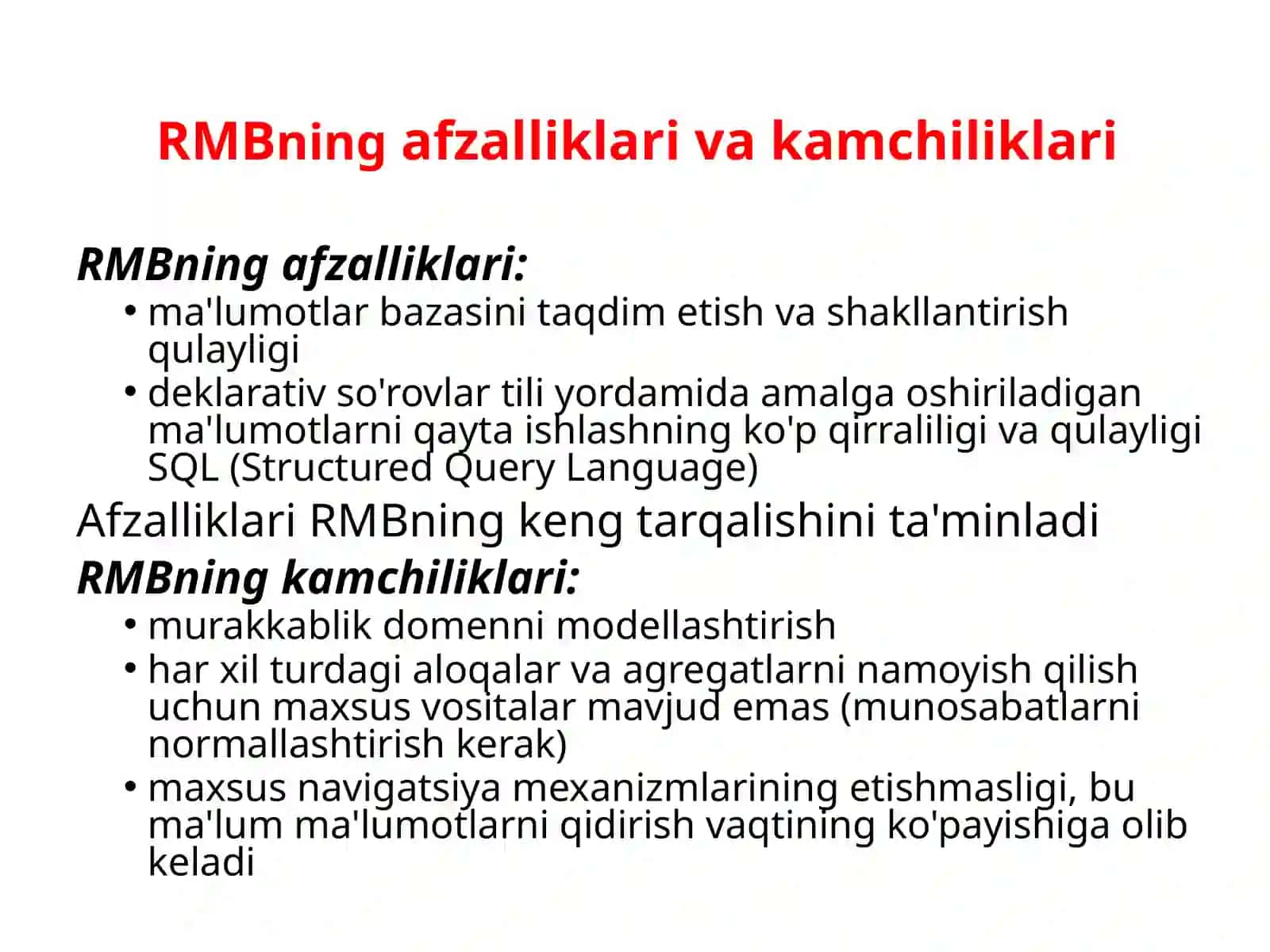 NoSQLma’lumotlar bazalari 3