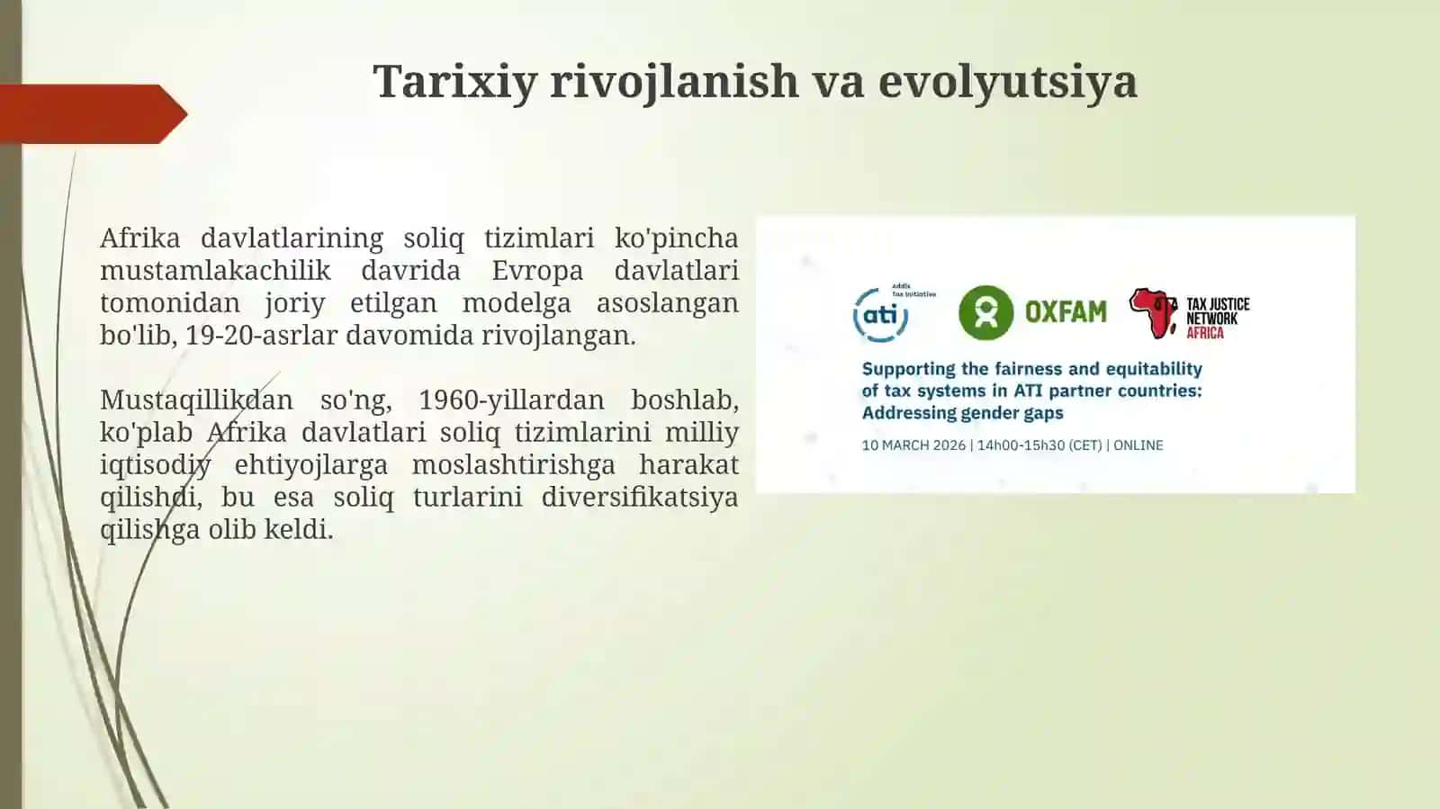 Janubiy afrikaning soliq tizimi 3
