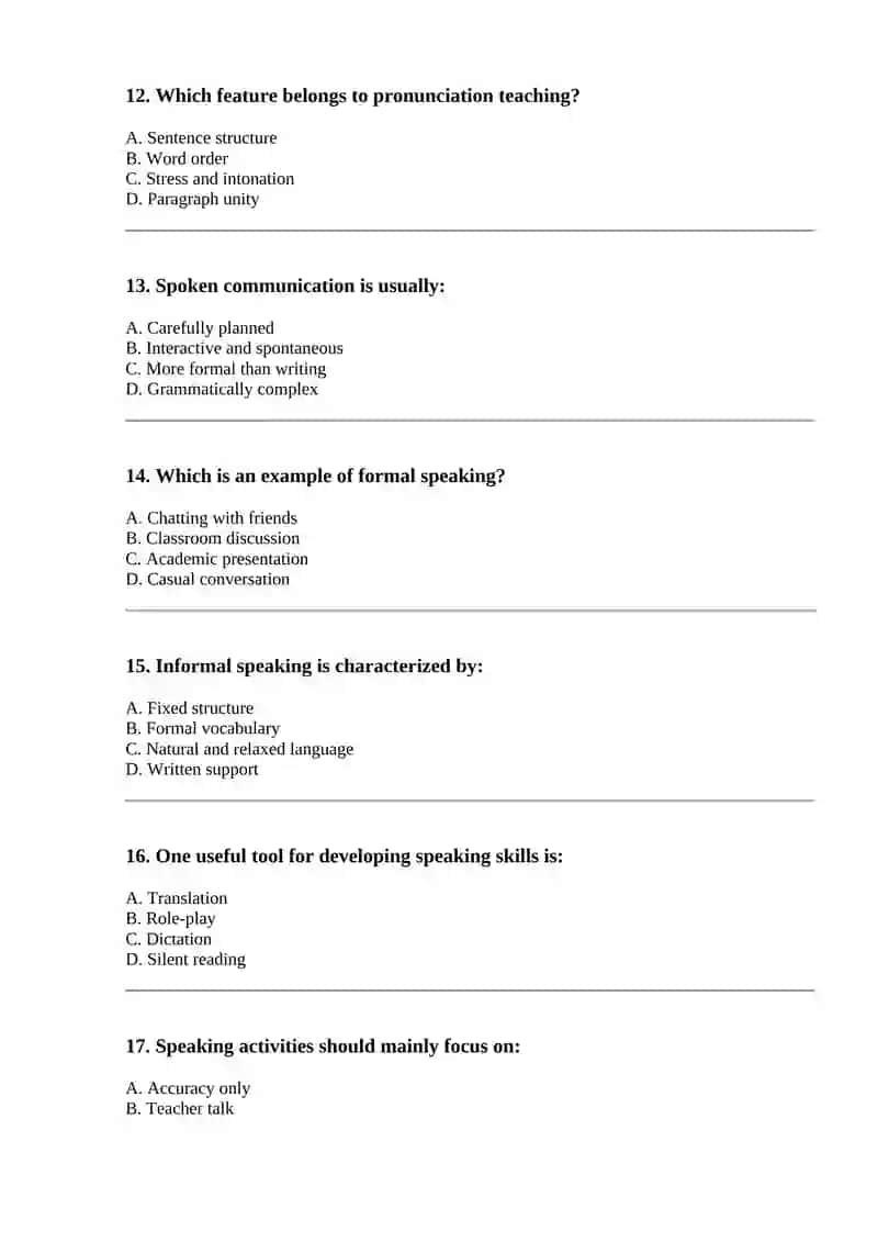 TESTS in English 3