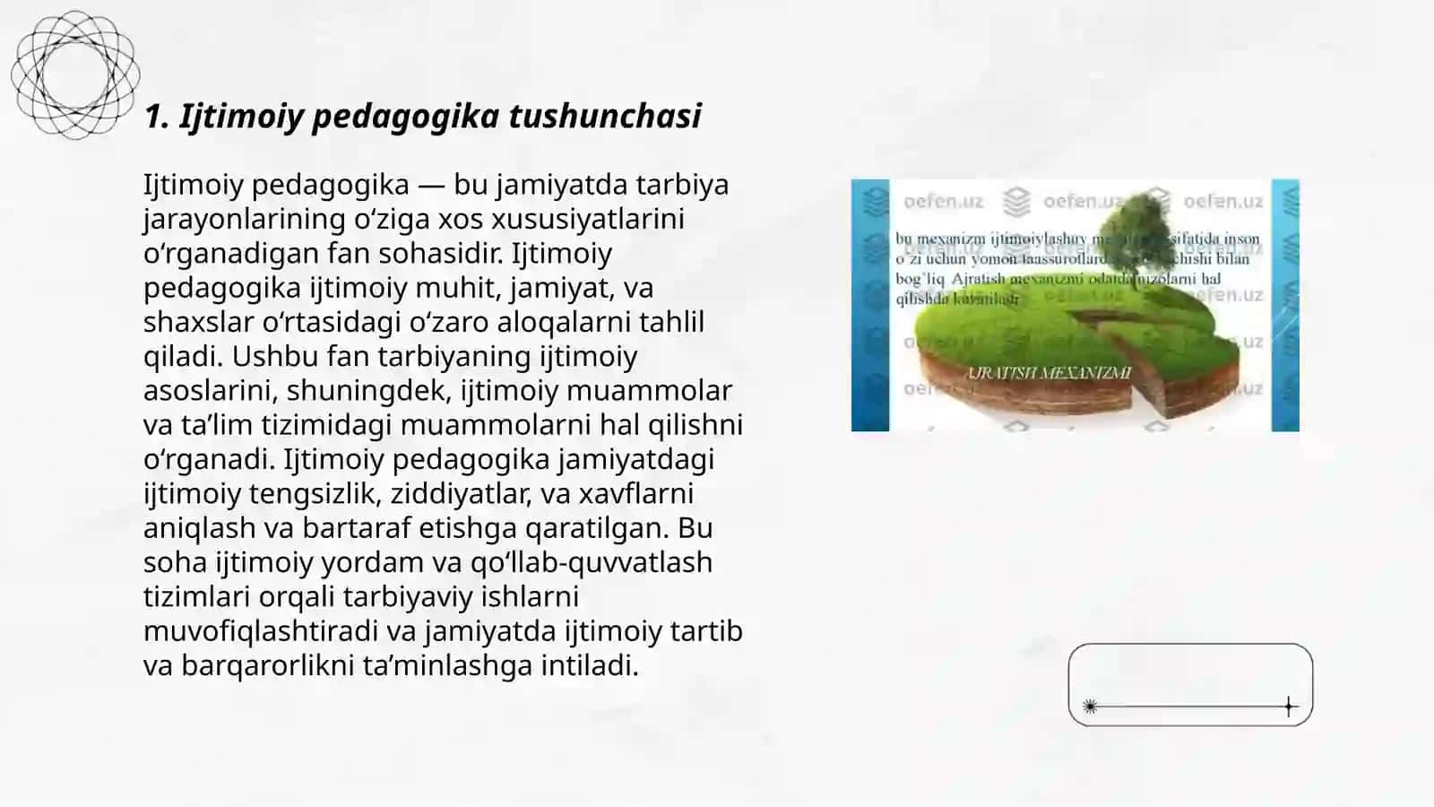 Ijtimoiy pedagogikaning kategoriyalari va mexanizmlari 3