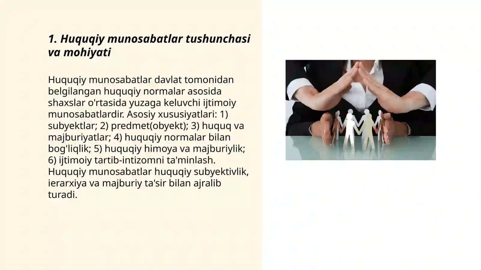Huquqiy munosabatlar 3