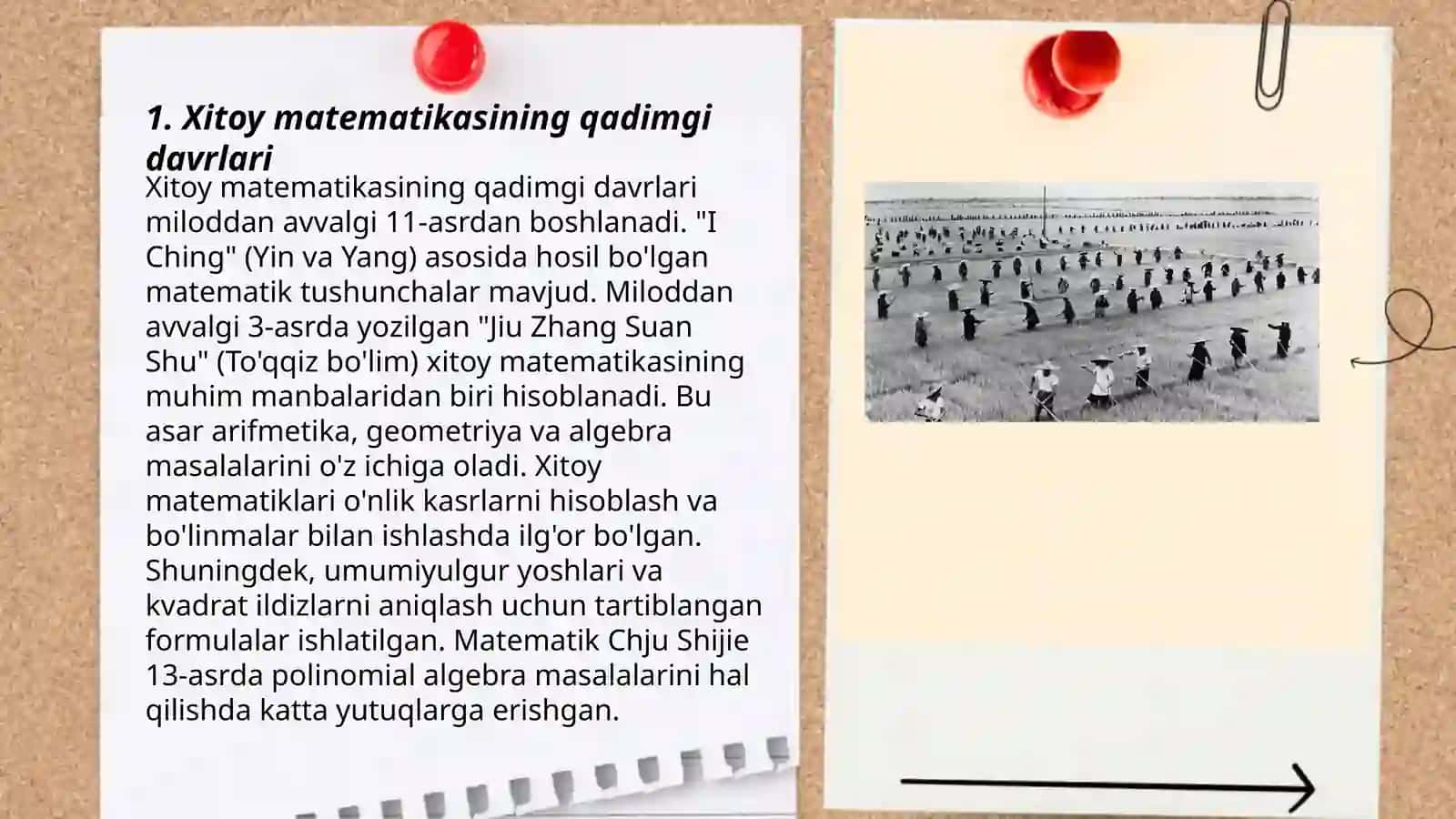 Xitoy matematikasining tarixiy rivojlanishi 3