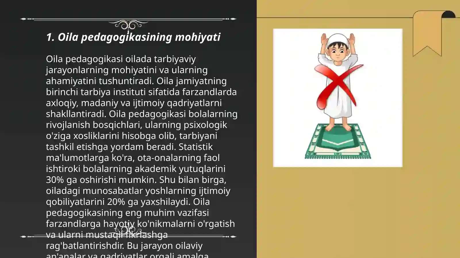 Oil pedagogikasi fan sifatida 3