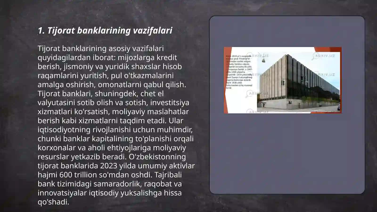 Tijorat banklar operatsiyasi 3