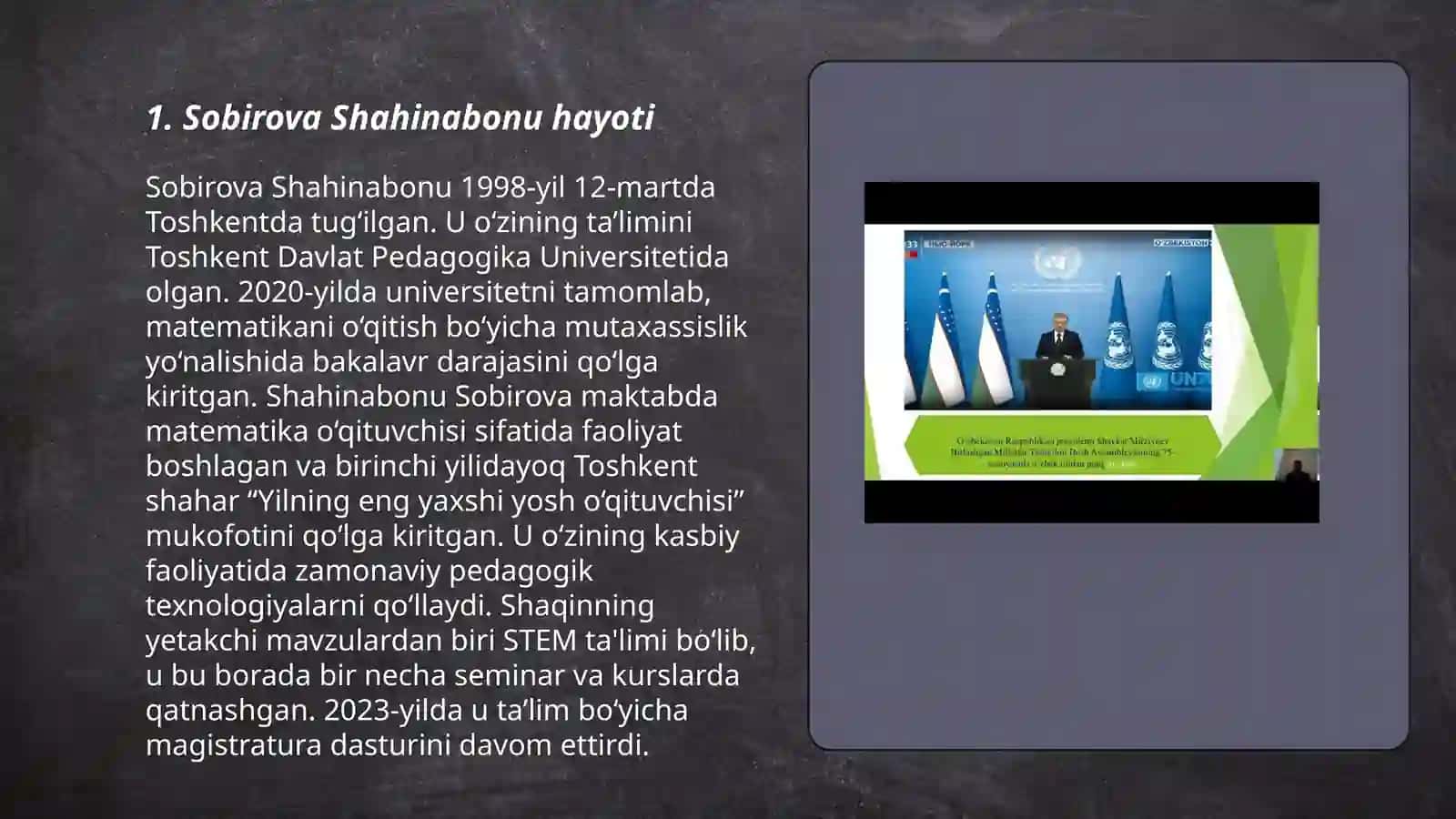 Sobirova Shahinabonu 3